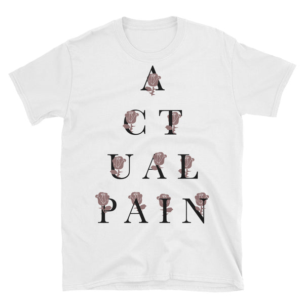 Pyramid Rose Logo // Unisex White Tee