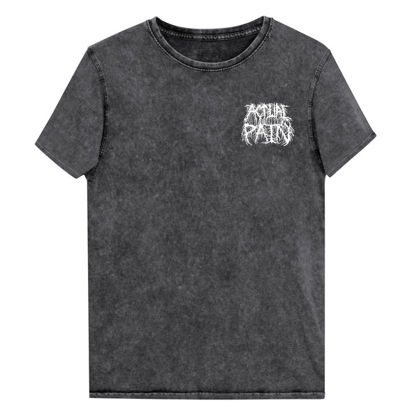 AP ROOTS LOGO // EMBROIDRED Denim T-Shirt
