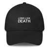 LONG LIVE DEATH // UNSTRUCTERED TWILL HAT