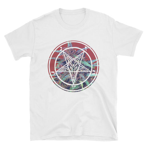 Pentagrass // White // Short-Sleeve Unisex T-Shirt